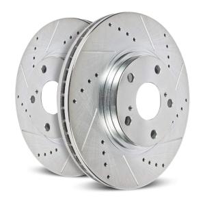 Диск тормозной задний к-кт Ford Explorer 2013-2019 Power Stop AR85142XPR; DG1Z 2C026 A ; G2MZ 2V026 GA